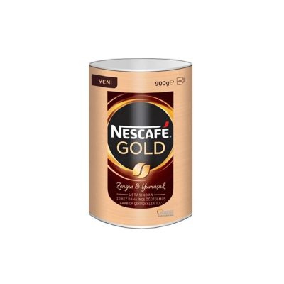 Nescafe Gold Kahve Teneke Kutu 900 gr-min
