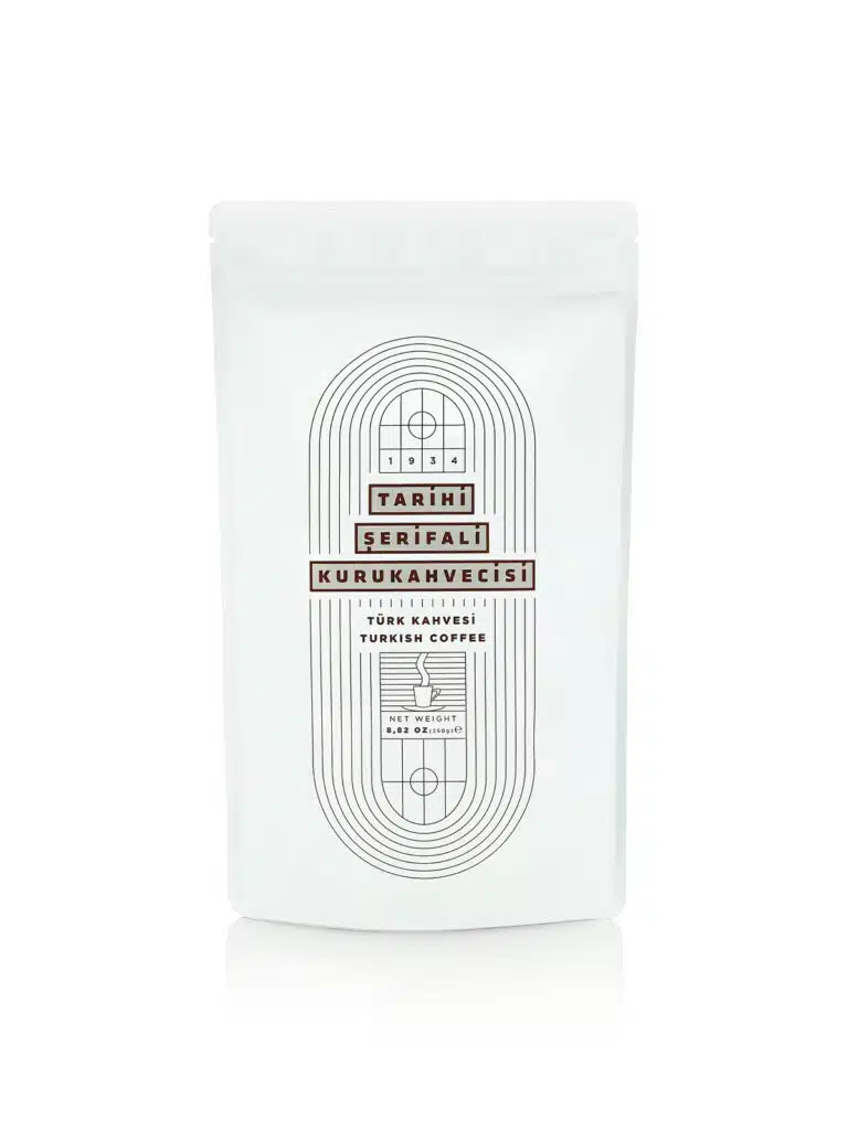 TARİHİ ŞERİFALİ TÜRK KAHVESİ 250 gr.
